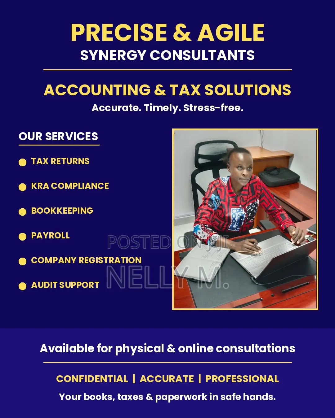 Accounting Tax Consultants | KRA Returns, Bookkeeping, Payroll