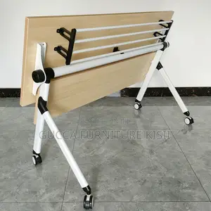 Brown Foldable Training Table