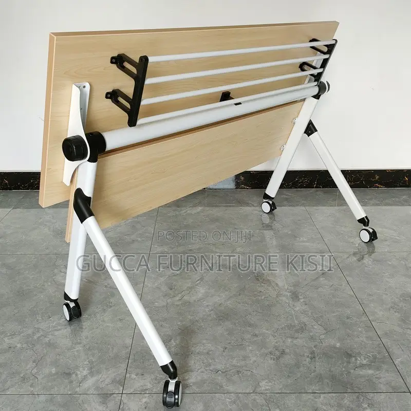 Brown Foldable Training Table