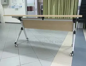 Brown Foldable Training Table