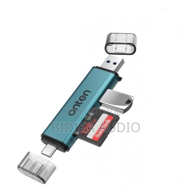 ONTEN USB-A USB-C 3.0 SD/TF Card Reader Hub - main view