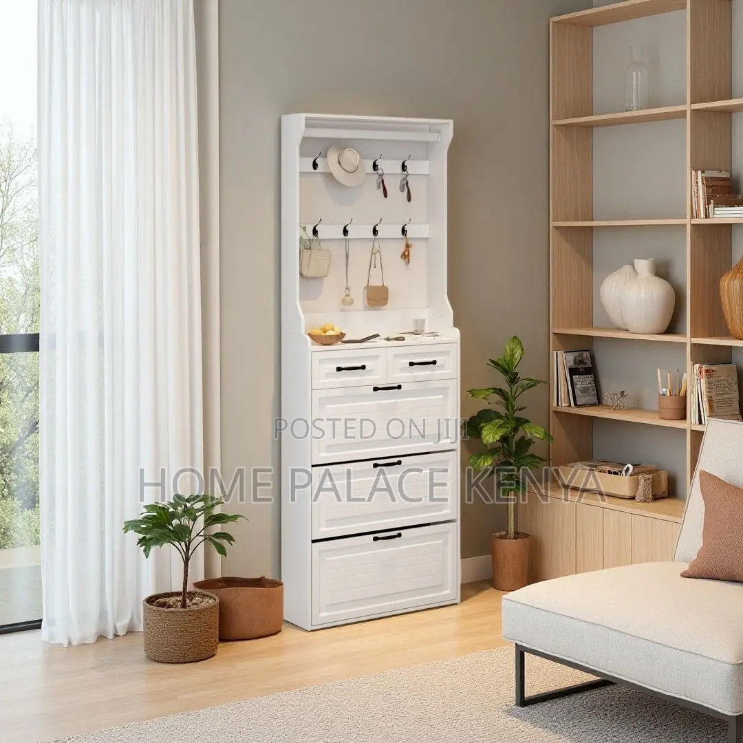 Shoe Rack; Modern Flip Tier Shoe Rack for Home Entryway Storage