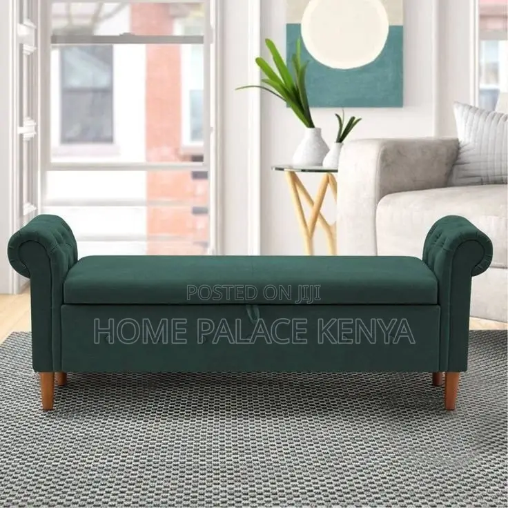 Ottoman; Premium Bed End Ottoman Bench for Stylish Bedroom Interiors
