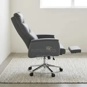 Office Chair; Executive Reclining Office Chair With Footrest