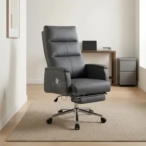 Office Chair; Executive Reclining Office Chair With Footrest