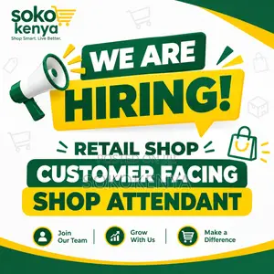 Customer Facing Shop Attendant