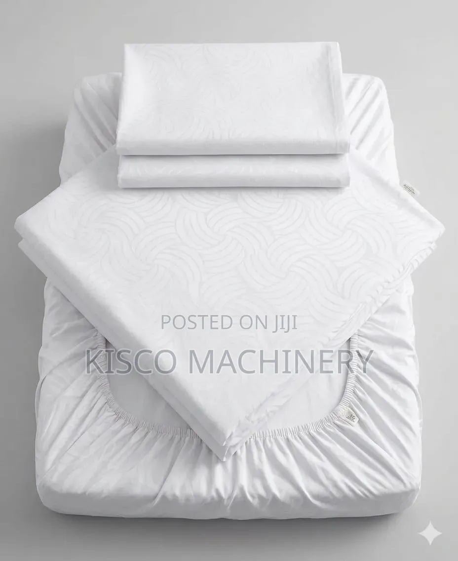 Plain Patterned Fitted Bedsheets Size 6by7