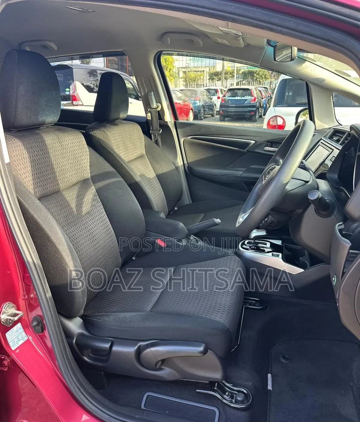 Honda Fit 2019 Red