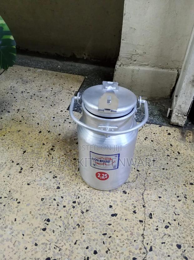 2.25 LTR Aluminium Milkcan - main view