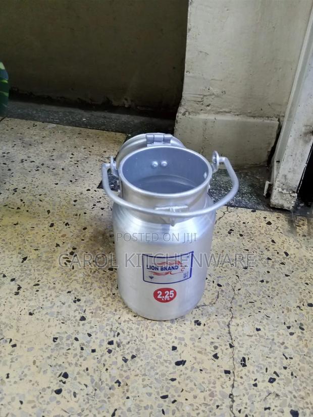 2.25 LTR Aluminium Milkcan - thumbnail 2