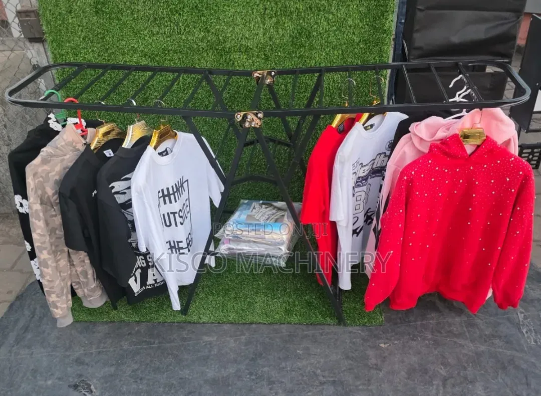 Heavy Duty Stainless Steel Foldable Outdoor Drying Cloth Rack