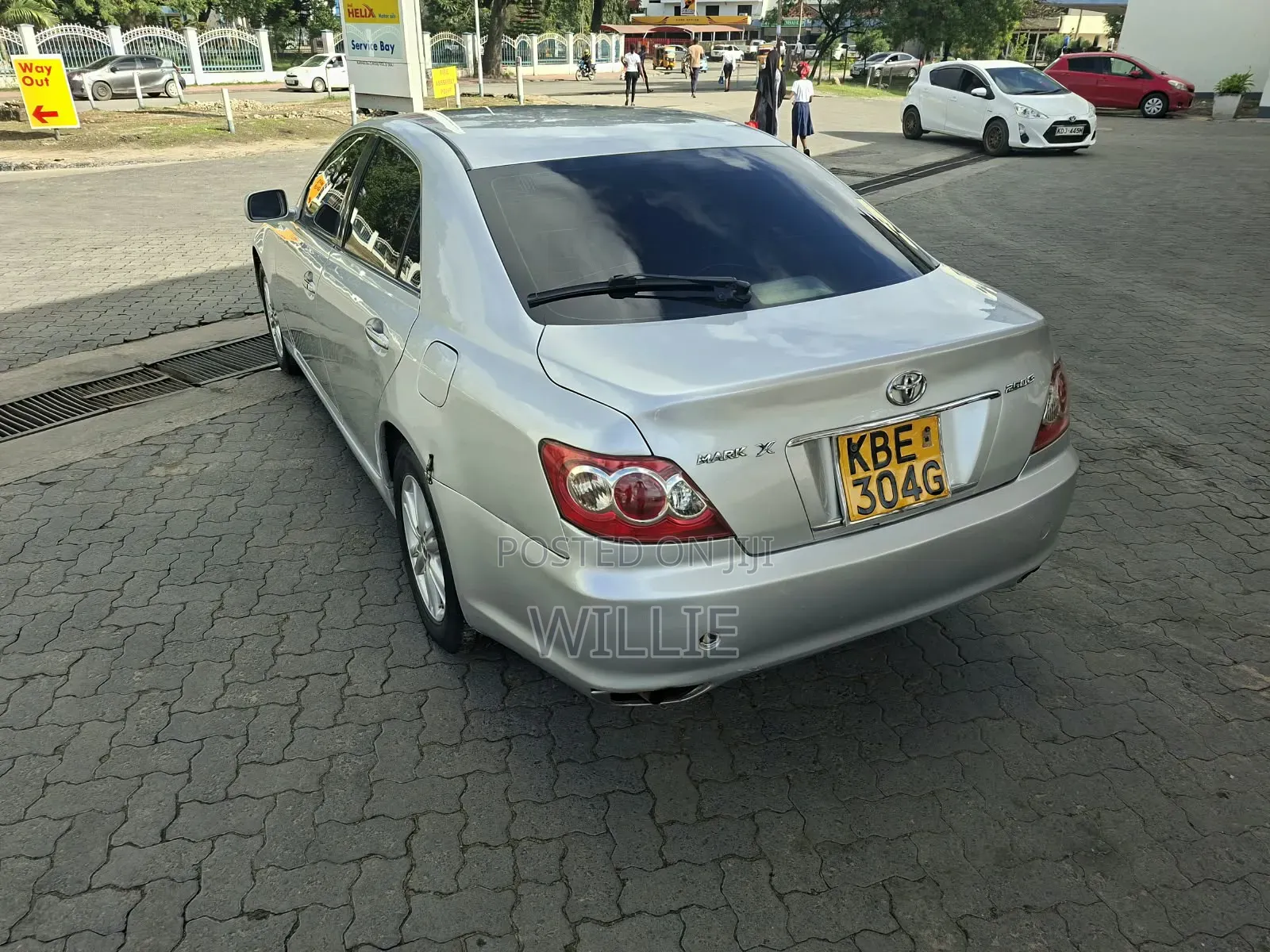 Toyota Mark X 2004 Silver