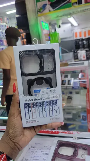 iPhone 18 Pro Max Metal Stand Case