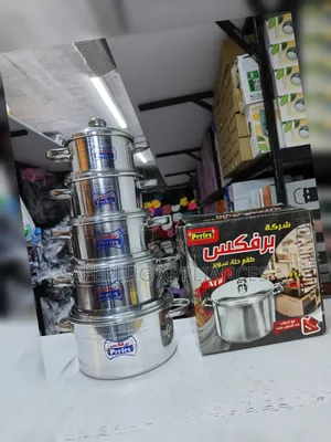 10pcs Stainless Steel Cooking Sufuria – New Design