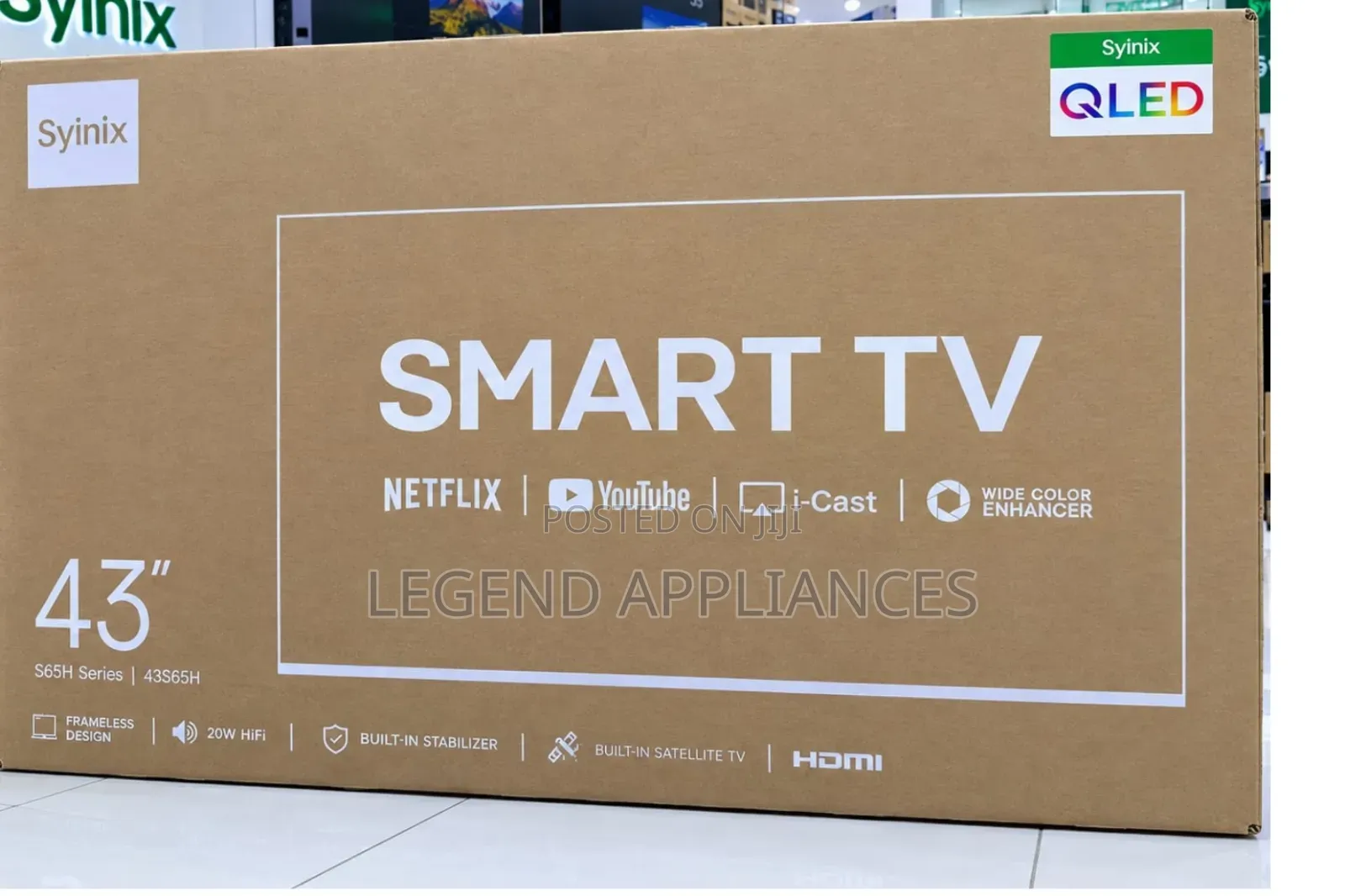 Synix 43inches Qled TV