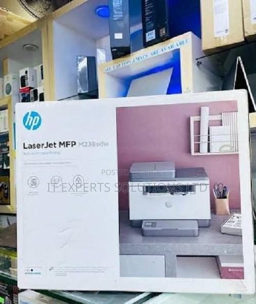 HP LaserJet MFP M236sdw Wireless Monochrome All-in-One Printer - main view