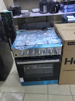Haier 3+1 Standing Cooker With Gas Leak Detection Size 60 by 60