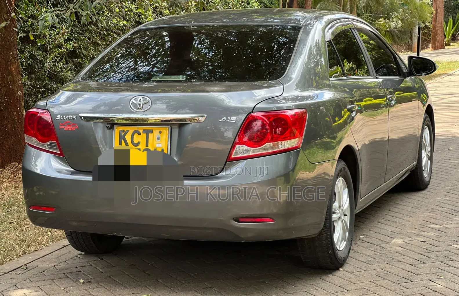 Toyota Allion 2013 Gray