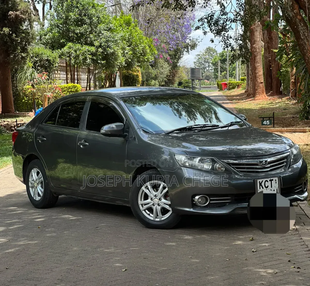 Toyota Allion 2013 Gray