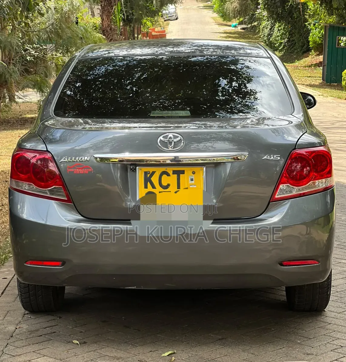 Toyota Allion 2013 Gray