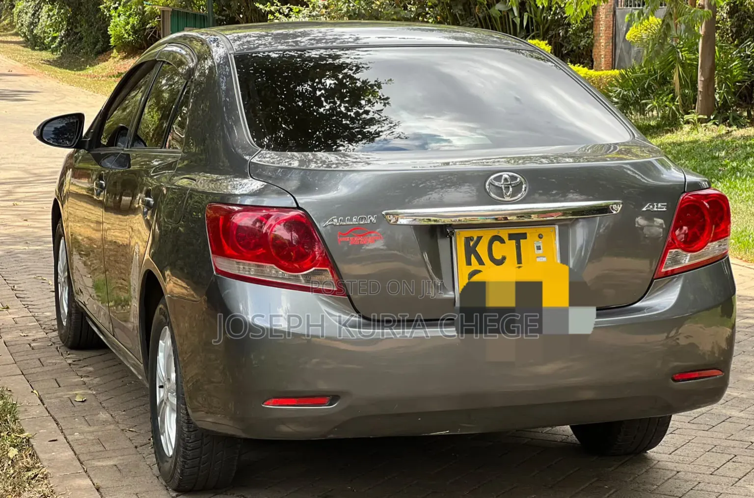 Toyota Allion 2013 Gray