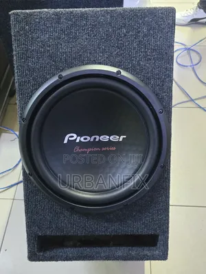 Pioneer TS-W312D4 1600watts Double Coil Bass Subwoofer With Cabinet