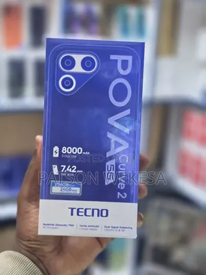 New Tecno Pova Curve 2 5G 256 GB Black