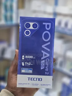 New Tecno Pova Curve 2 5G 256 GB Black