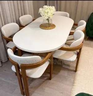 6 Seating Oval Dining Set Available on Order