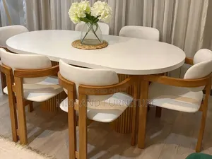 6 Seating Oval Dining Set Available on Order