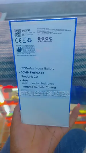 New Tecno Spark 50 128 GB Blue