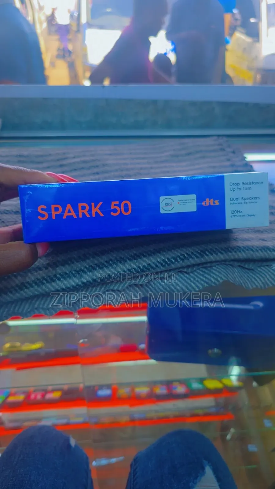 New Tecno Spark 50 128 GB Blue