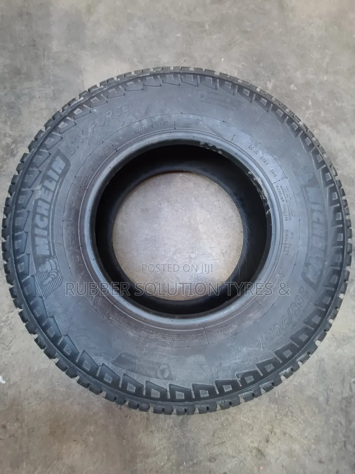 265 /70 R16 Michelin Tyres 112t LTX Force All-Terrain