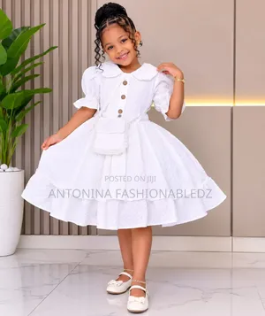 Girls Cute Cotton Dress