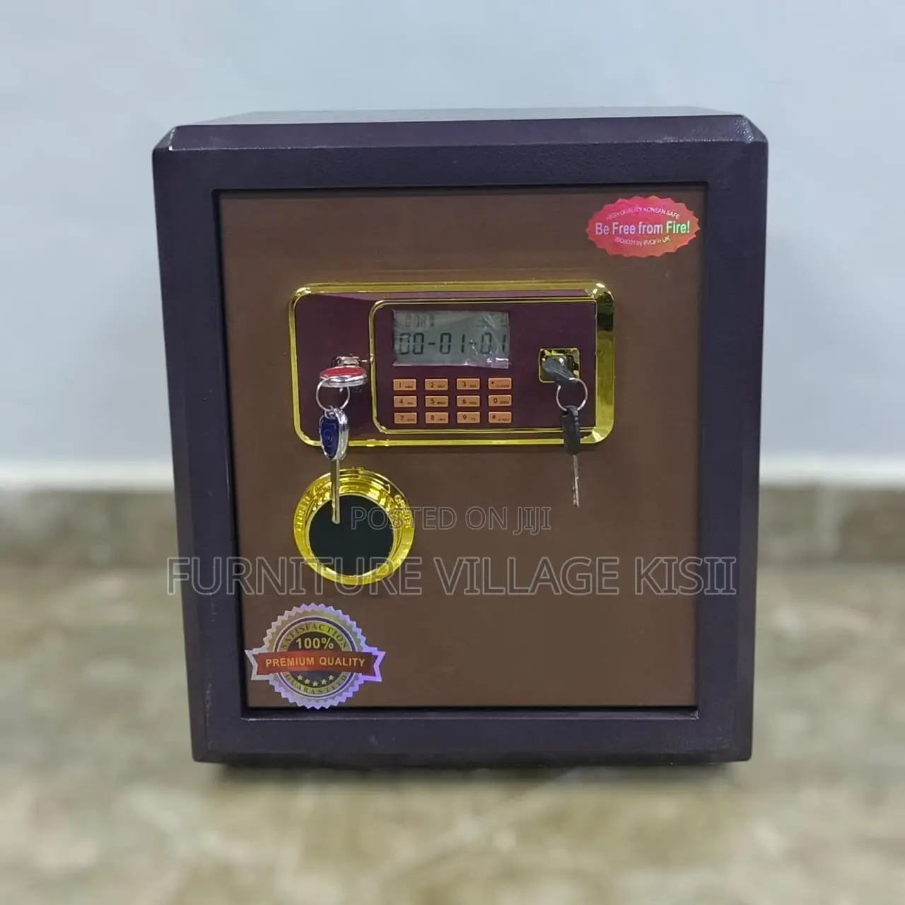 Safe Box; 60kg Imported Fire Proof Office Safe Box