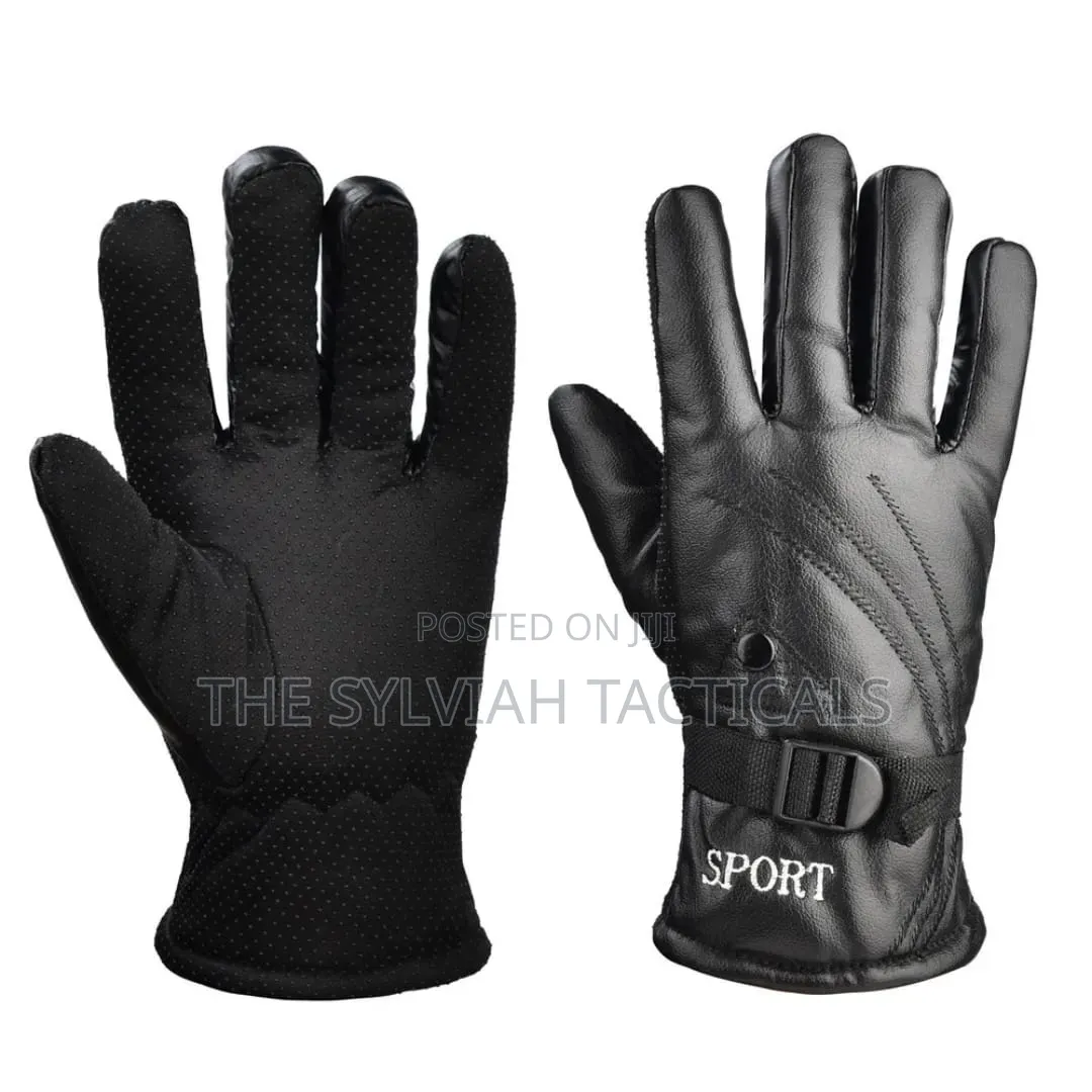 Sports Leather Riding Hiking Gym Games Gloves