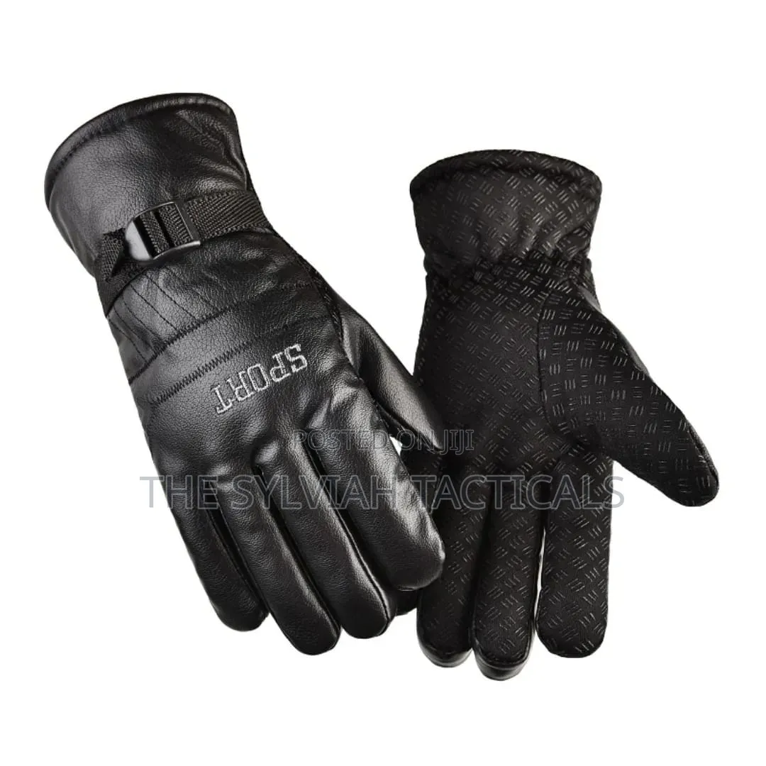 Sports Leather Riding Hiking Gym Games Gloves