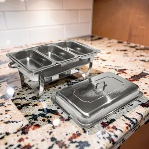 Multiple Food Serving 11L Stainless Steel Triple Chafing Dish