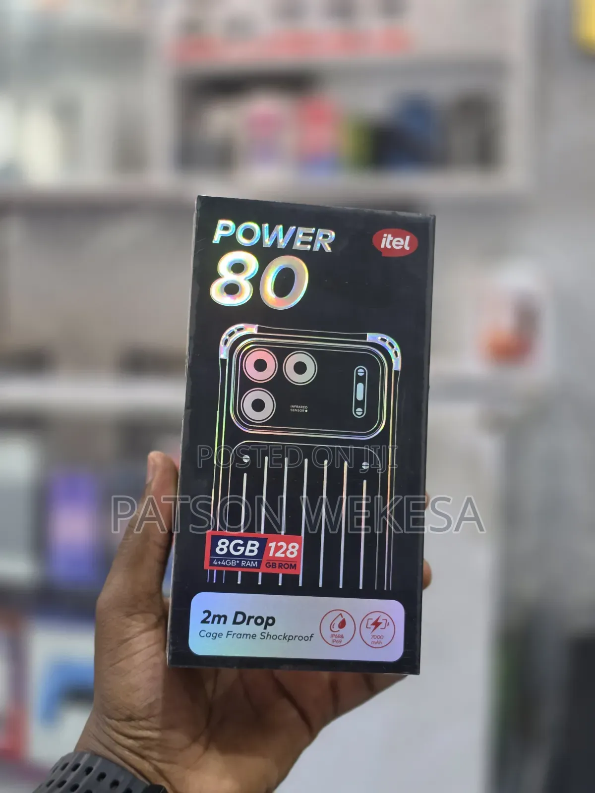 New Itel Power 80 128 GB