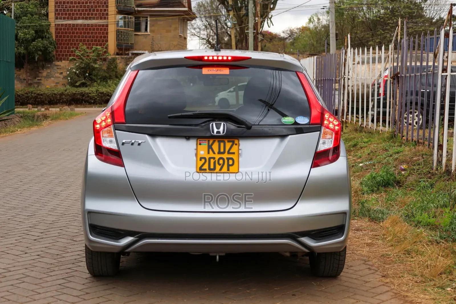 Honda Fit 2019 Silver