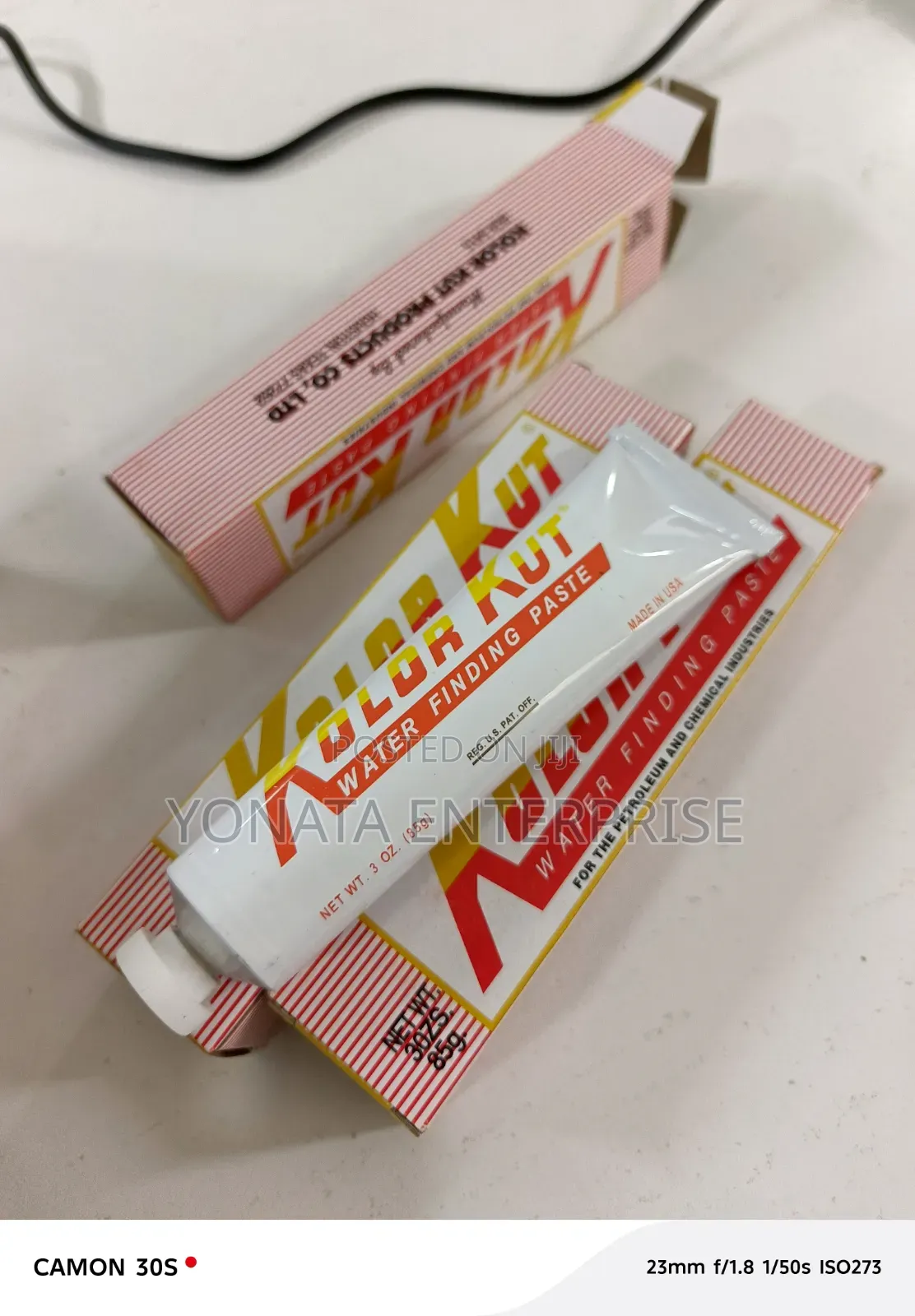 Petroleum Water Finding Paste
