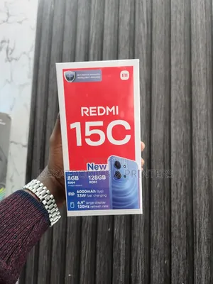 New Xiaomi Redmi 15C 4G 256 GB Black
