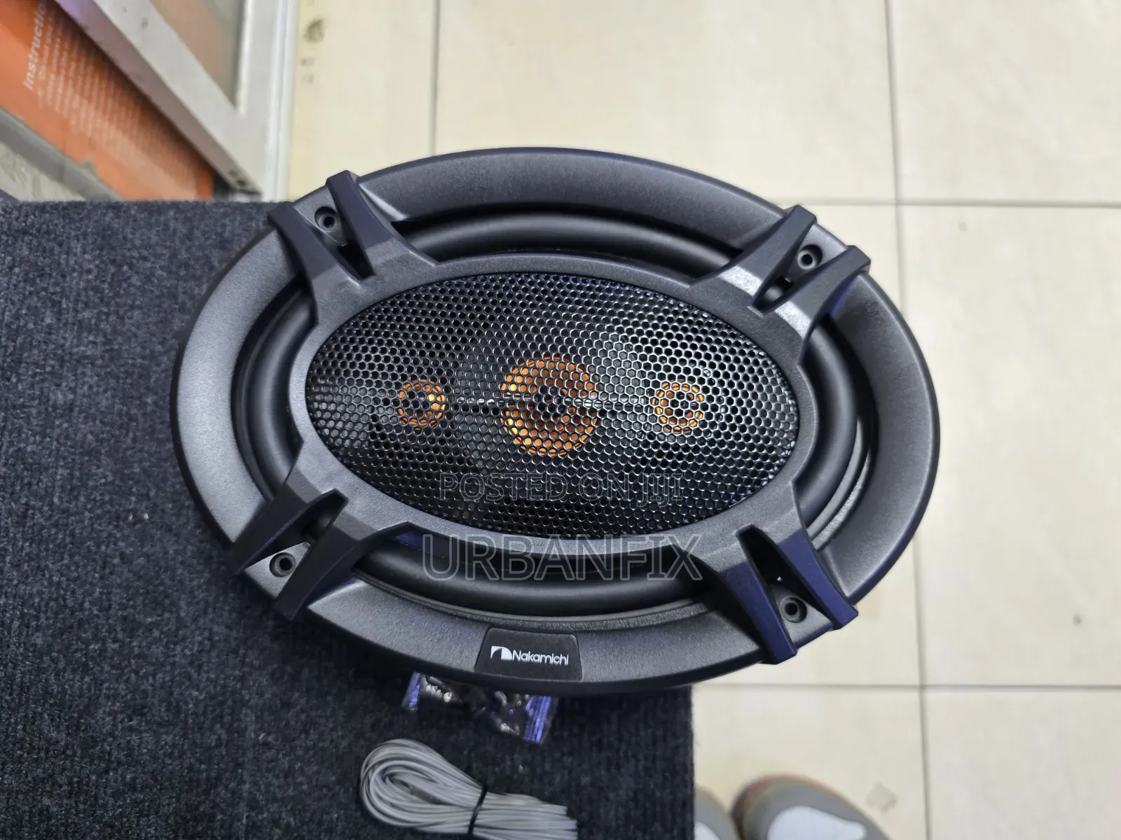 Nakamichi 840 Watts Oval Midrange Speakers- A Pair