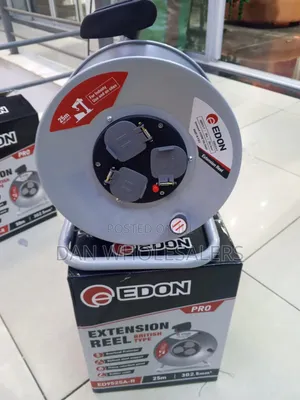 EDON Extension Cable Reel 25 Meters British Socket Reel