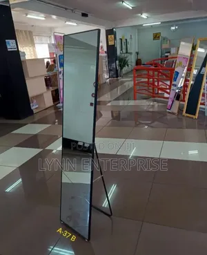 Executive Black Dressing Mirror