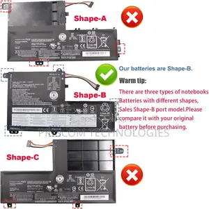 L14M2P21 Original Laptop Battery for Lenovo IdeaPad 330s-14ast