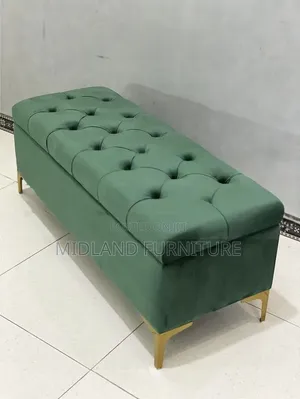 Modern Storage Ottoman / Storage Bench
