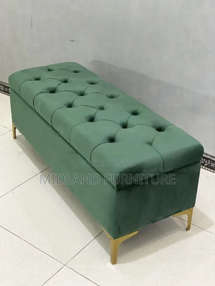 Modern Storage Ottoman / Storage Bench