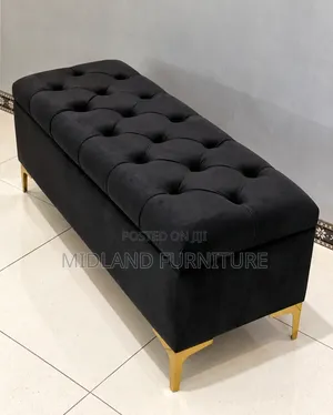 Modern Storage Ottoman / Storage Bench