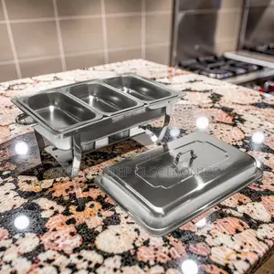 Elegant Appearance 11L Stainless Steel Triple Chafing Dish